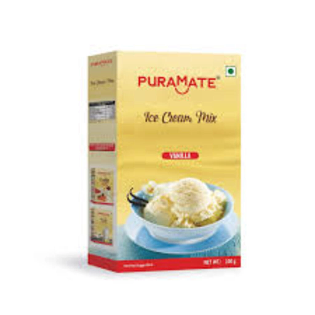 PURAMATE ICE CREAM MIX VANILLA 100 G