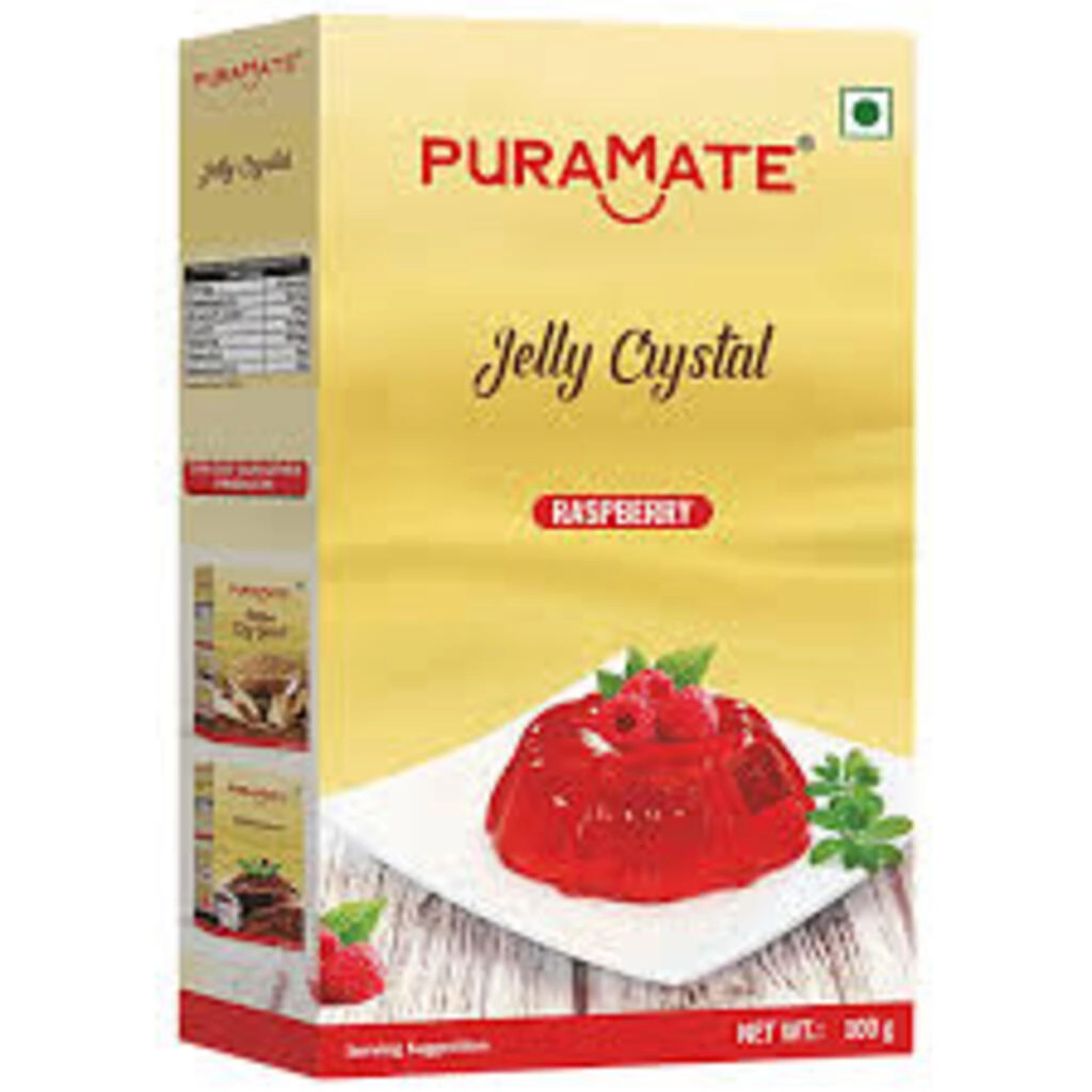 PURAMATE JELLY CRYSTAL RASPBERRY 100 G