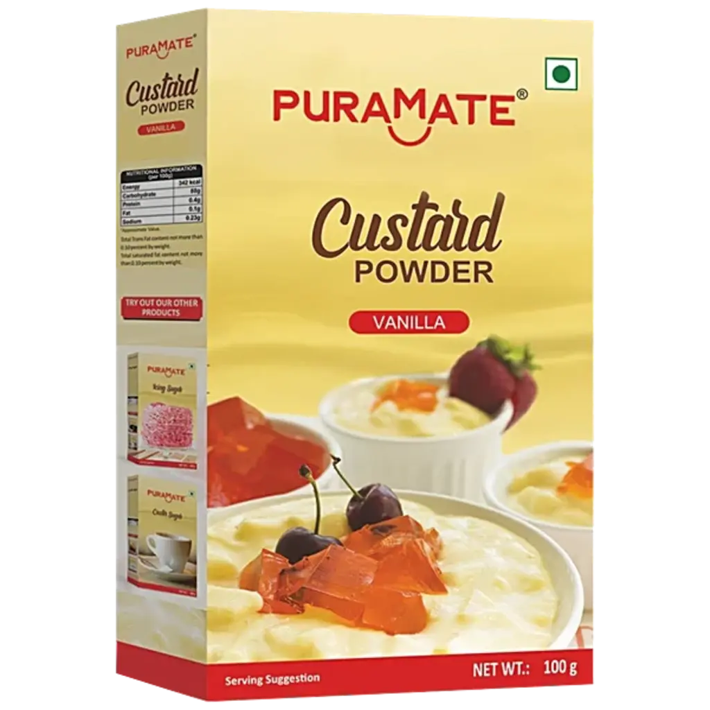 PURAMATE CUSTARD POWDER VANILLA 100 G