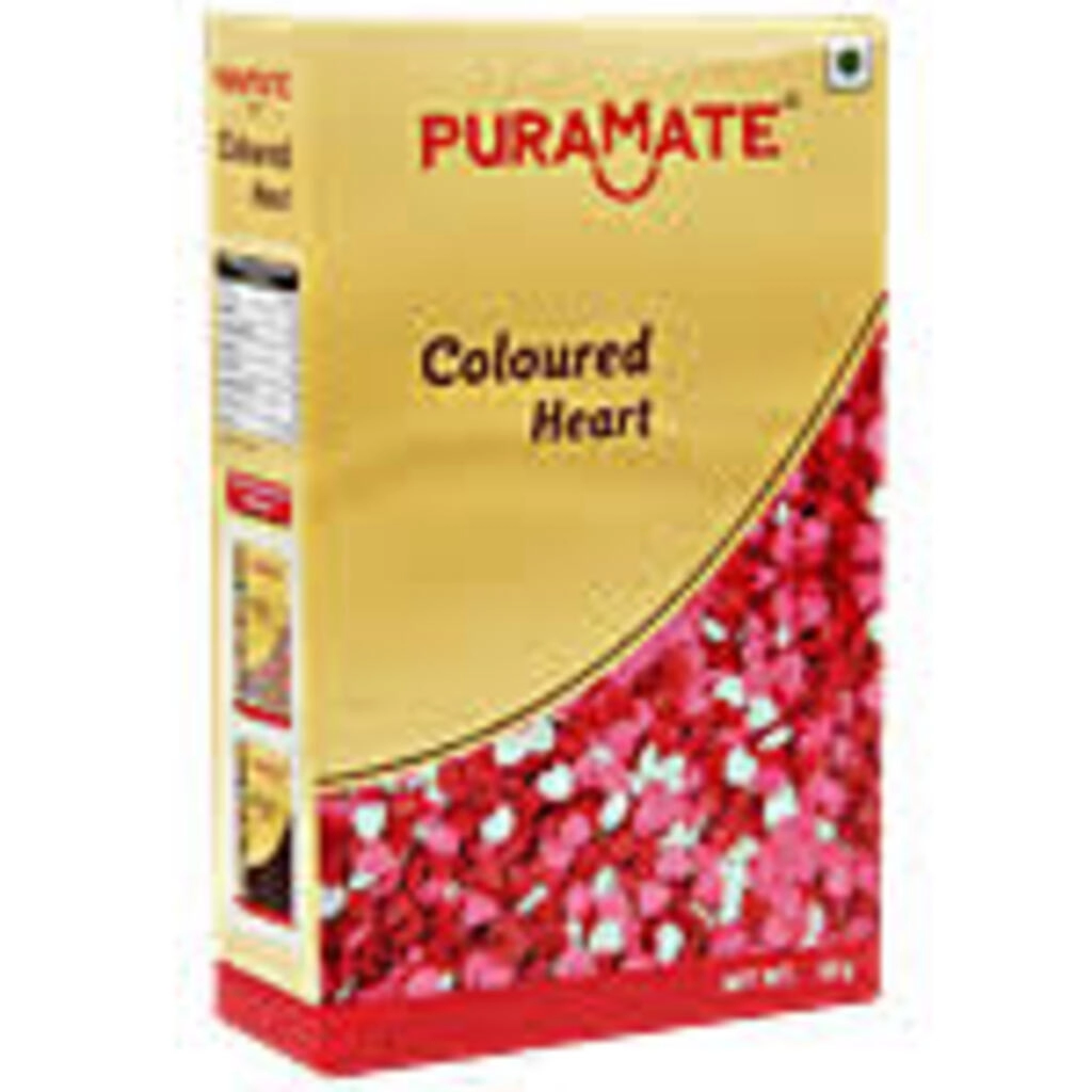 PURAMATE COLOURED HEART 50 G
