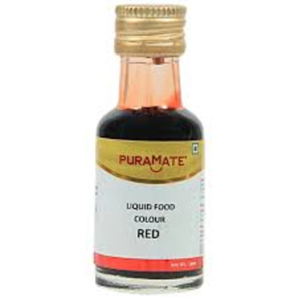 PURAMATE LIQUID FOOD COLOUR RED 30 ML