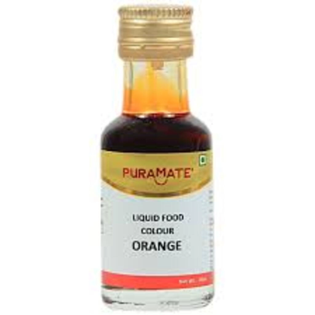 PURAMATE LIQUID FOOD COLOUR ORANGE 30 ML