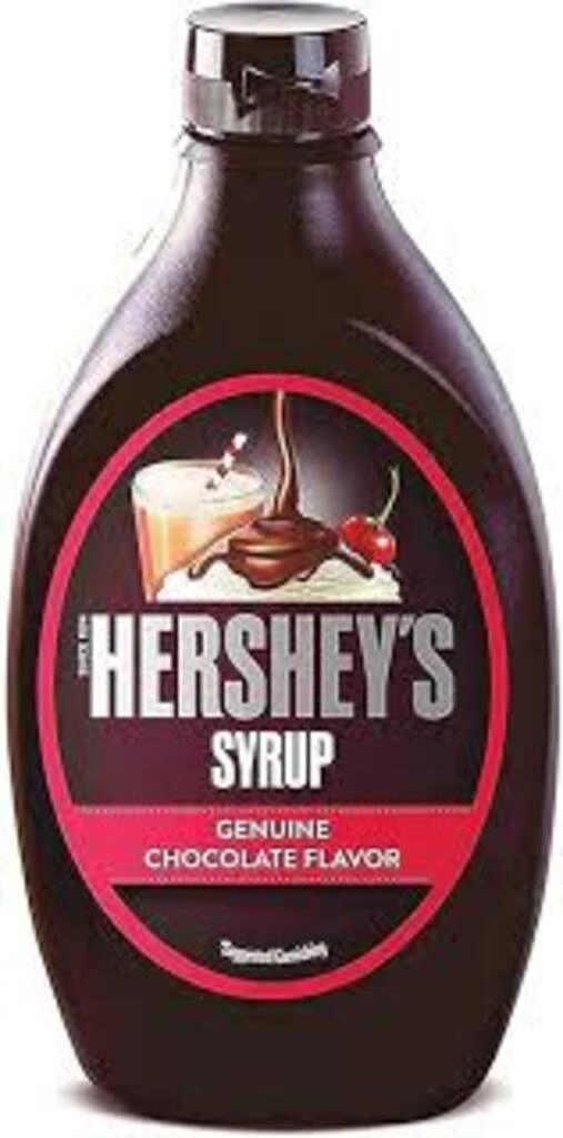 HERSHEY'S SYRUP GENUINE CHOCOLATE 600 ML