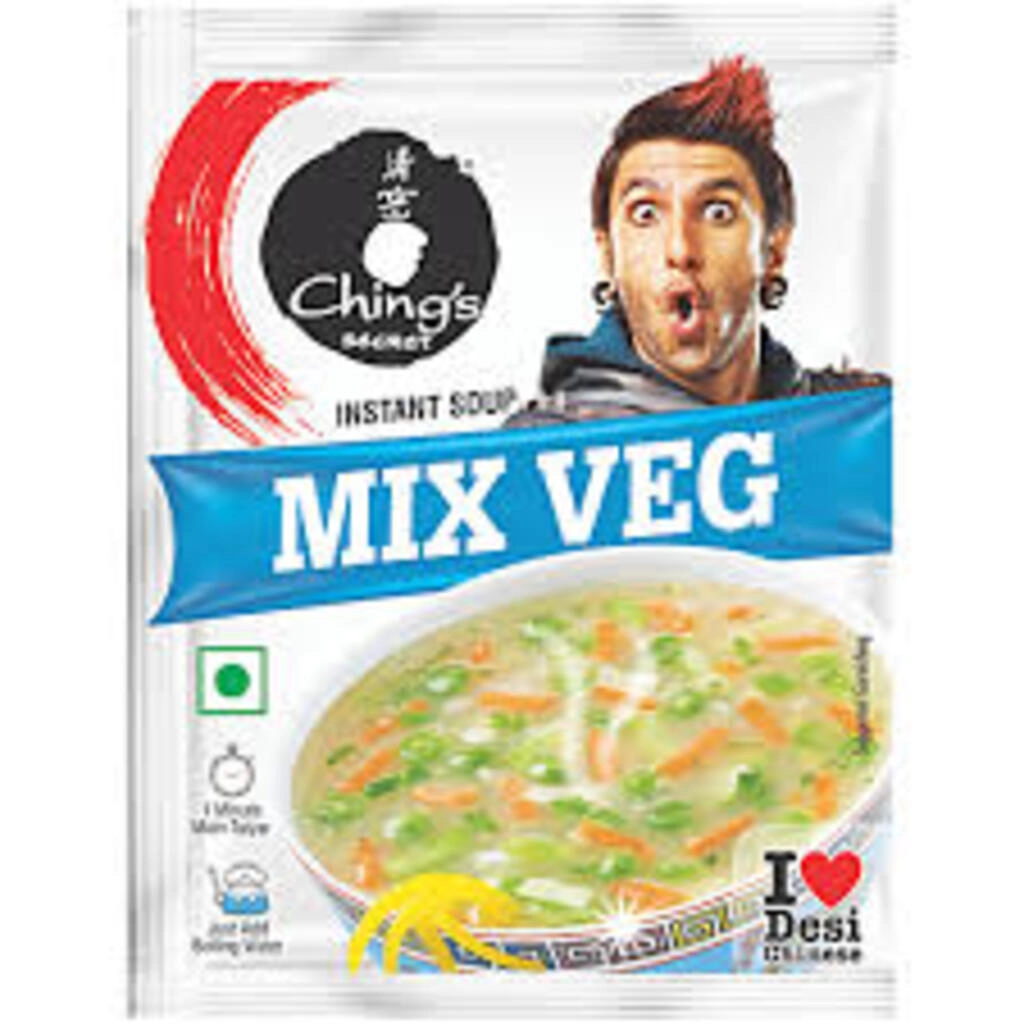 CHING'S MIX VEG SOUP 12 G