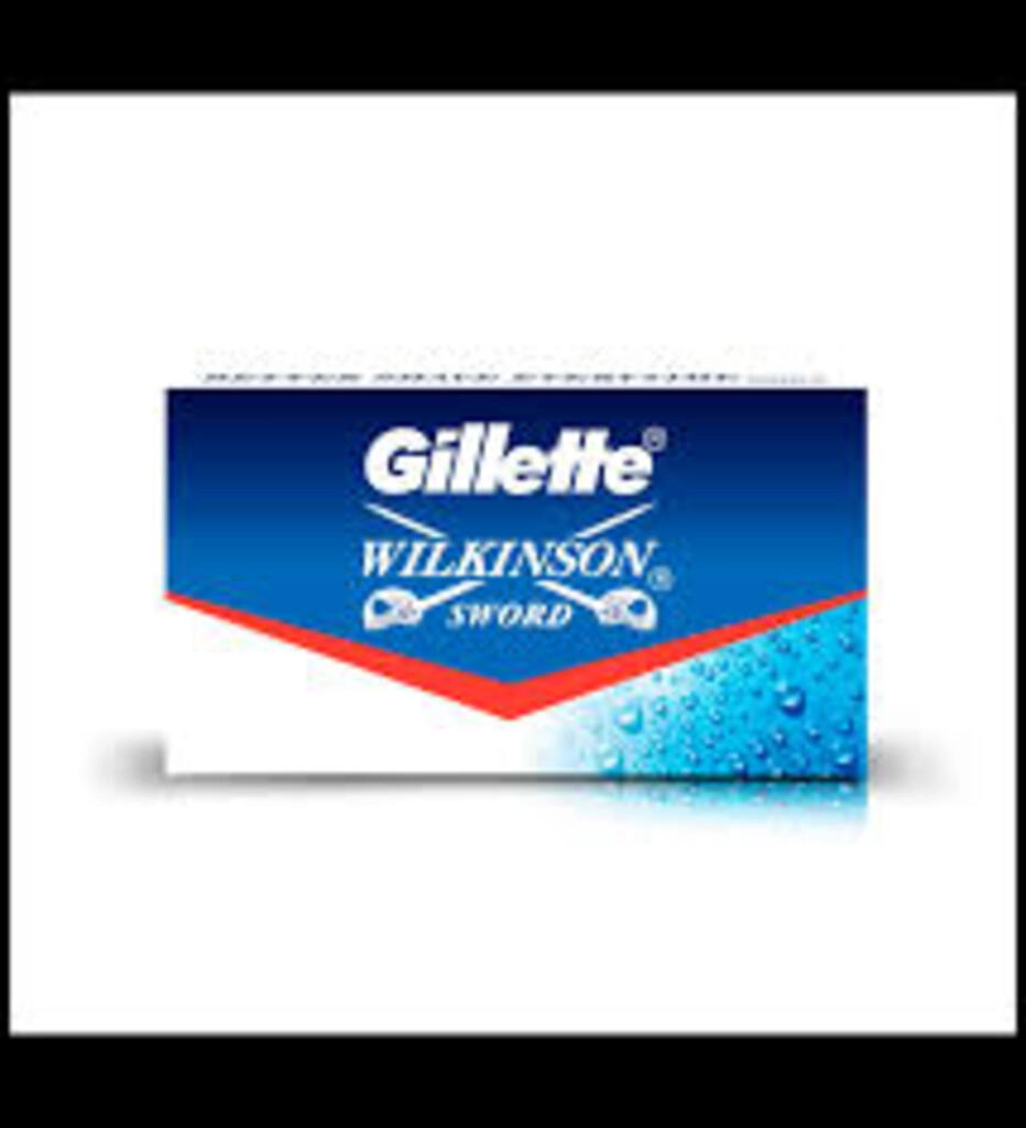 GILLETTE WILKINSON SWORD STAINLESS STELL BLADE