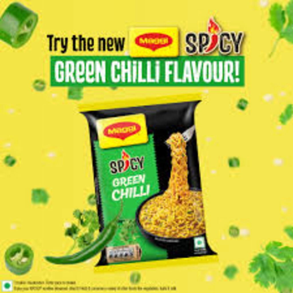 MAGGI SPICY GREEN CHILLI 62 G