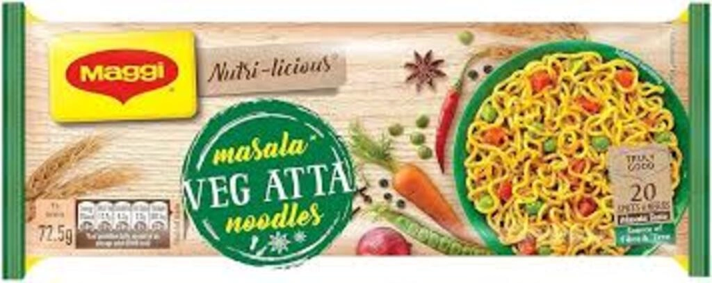 MAGGI MASALA VEG ATTA NOODLES 290 G