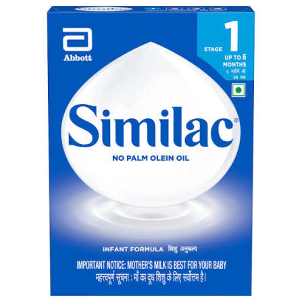 SIMILAC NO PALM OLEIN OIL STAGE 1 MILK POWDER 400 G