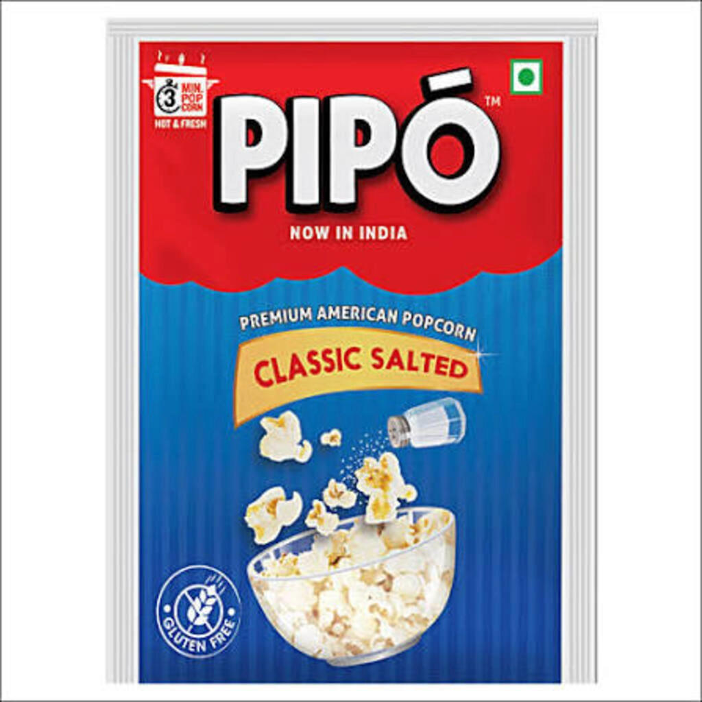 PIPO PREMIUM AMERICAN POPCORN CLASSIC SALTED 34 G