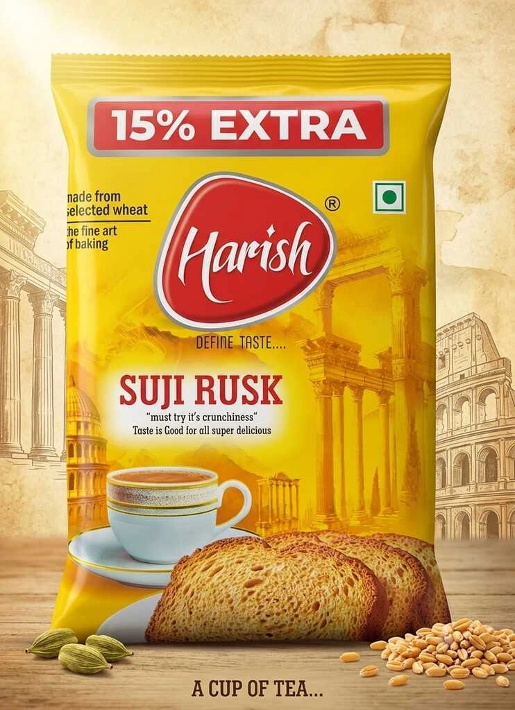 HARISH SUJI RUSK 210 G