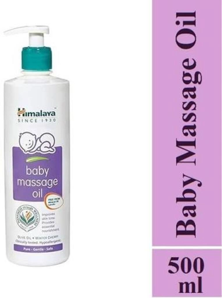 HIMALAYA BABY MASSAGE OIL 500 ML