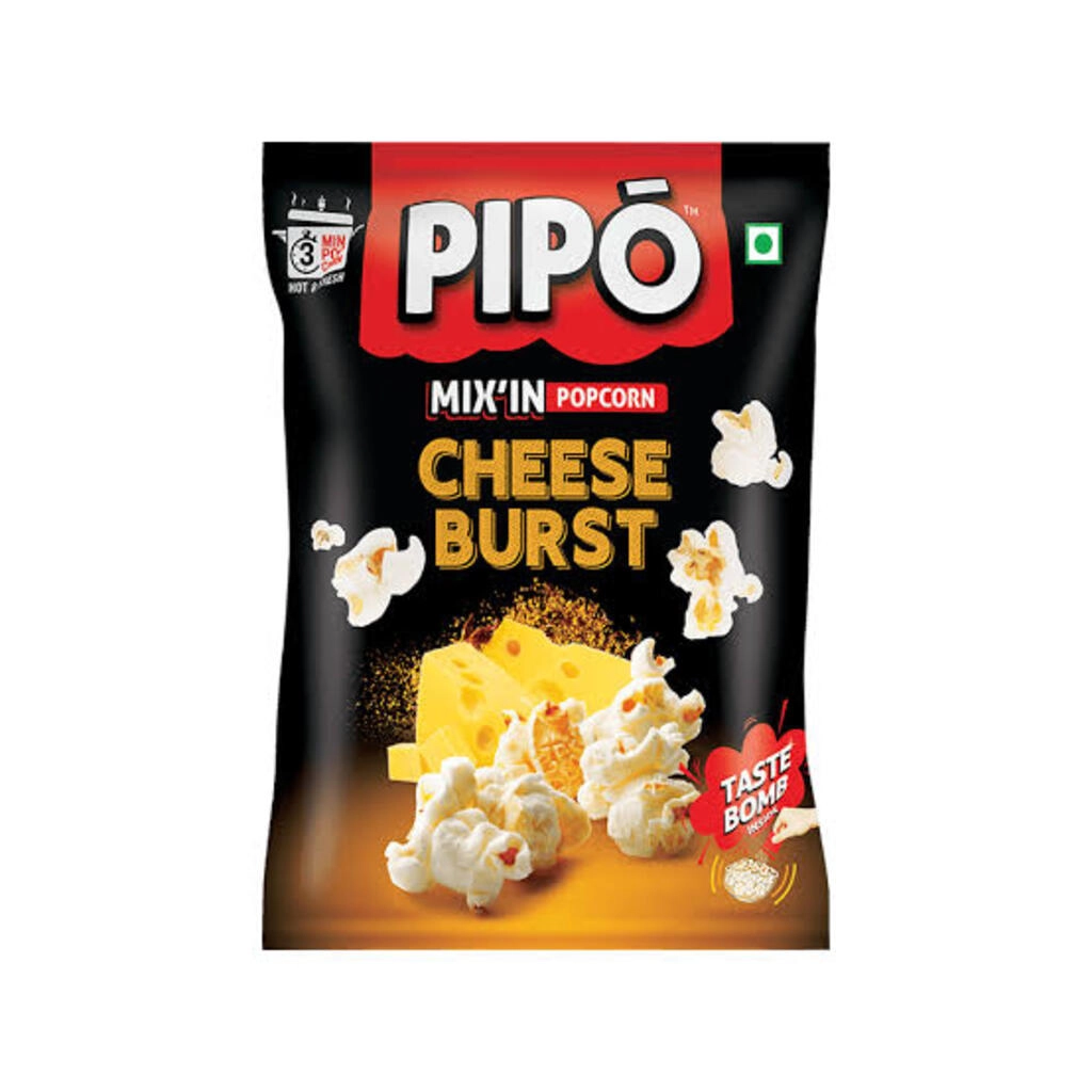 PIPO MIX'IN POPCORN CHEESE BURST 62 G