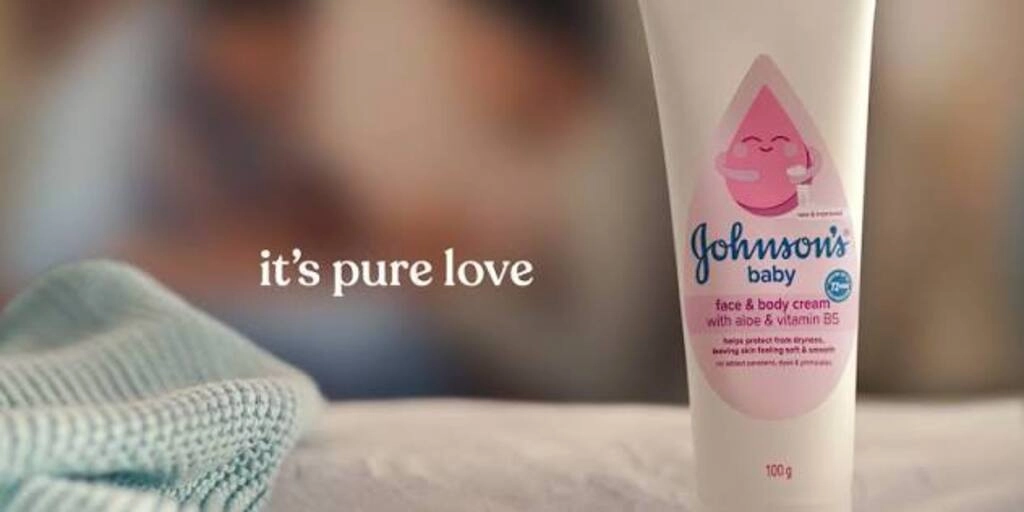 JOHNSON'S BABY FACE & BODY CREAM WITH ALOE & VITAMIN B5 30 G