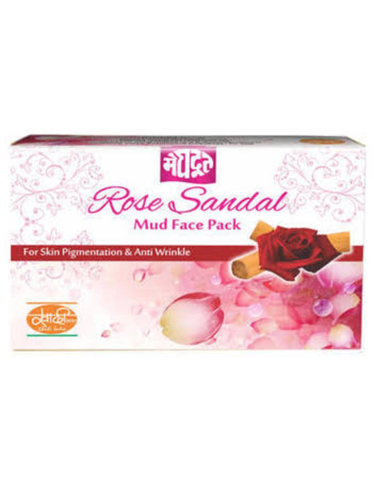 MEGHDOOT ROSE SANDAL MUD FACE PACK 25 G