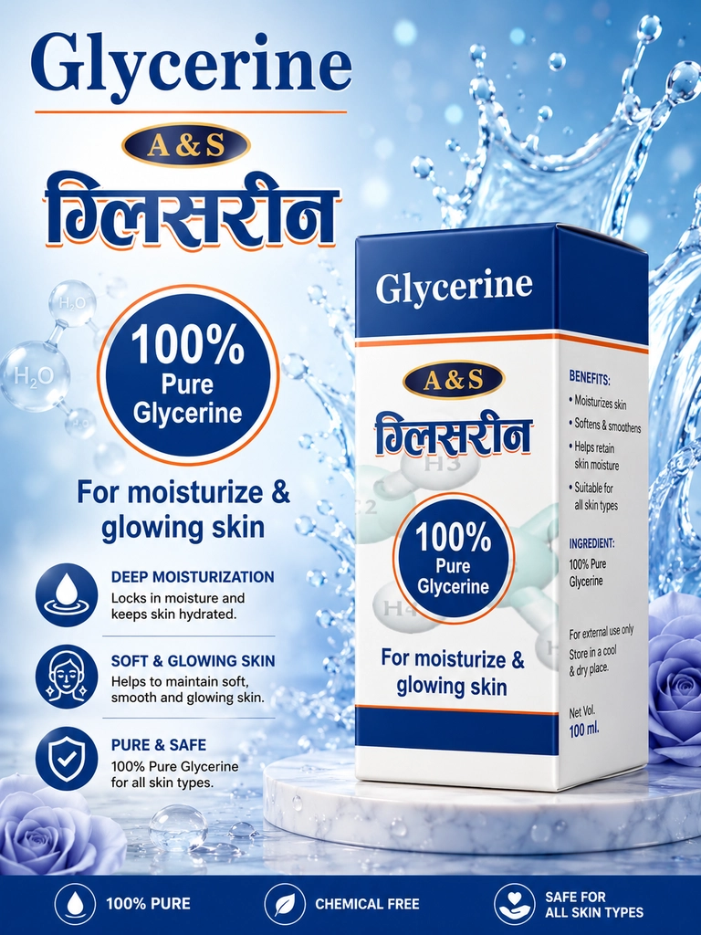 A & S GLYCERINE 70 G