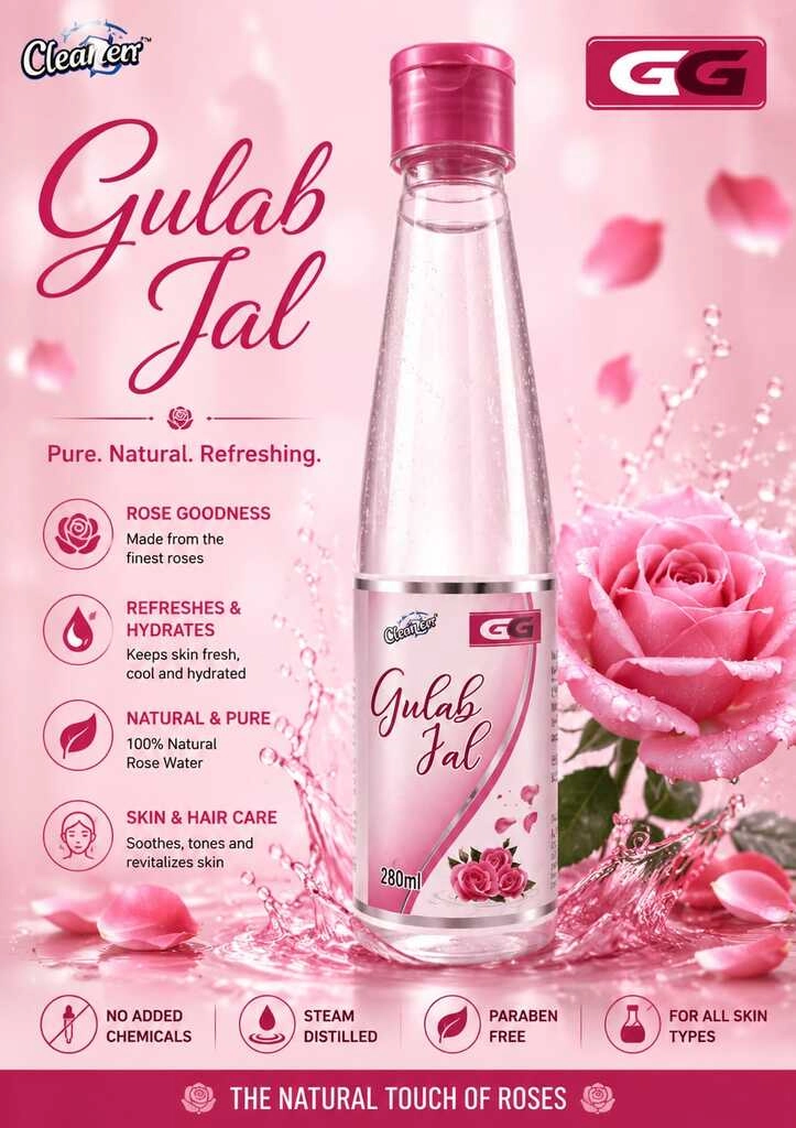 GG GULAB JAL 280 ML