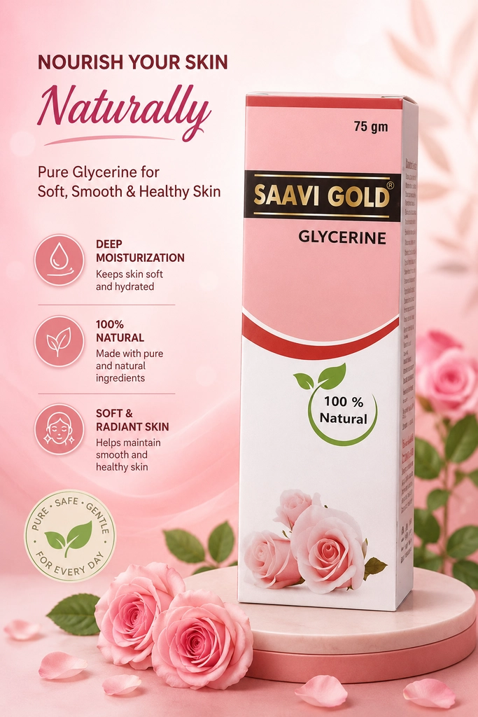 SAAVI GOLD GLYCERINE 75 G