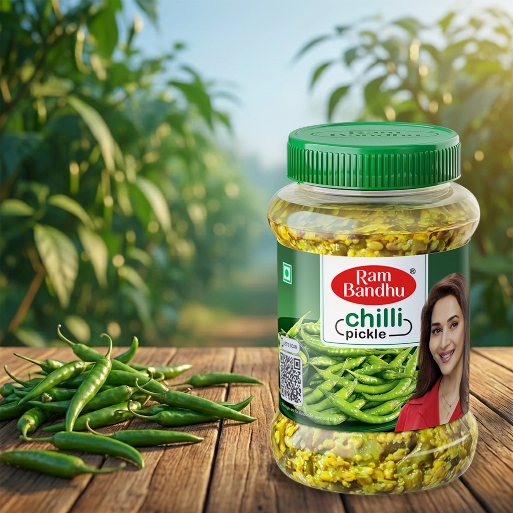 RAM BANDHU CHILLI PICKLE 1 KG