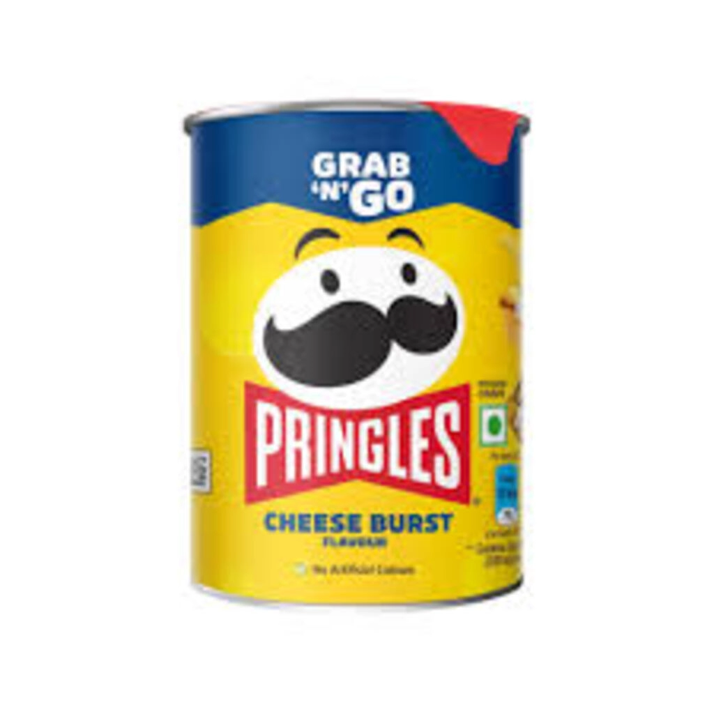 PRINGLES POTATO CRISPS CHEESE BURST FLAVOUR 40 G