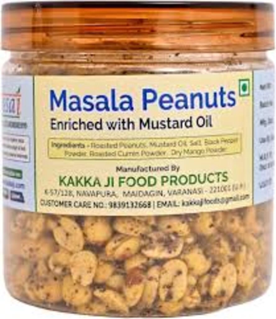 BANARASI KAKKA JI MASALA PEANUTS ENRICHED WITH MUSTARD OIL 200 G