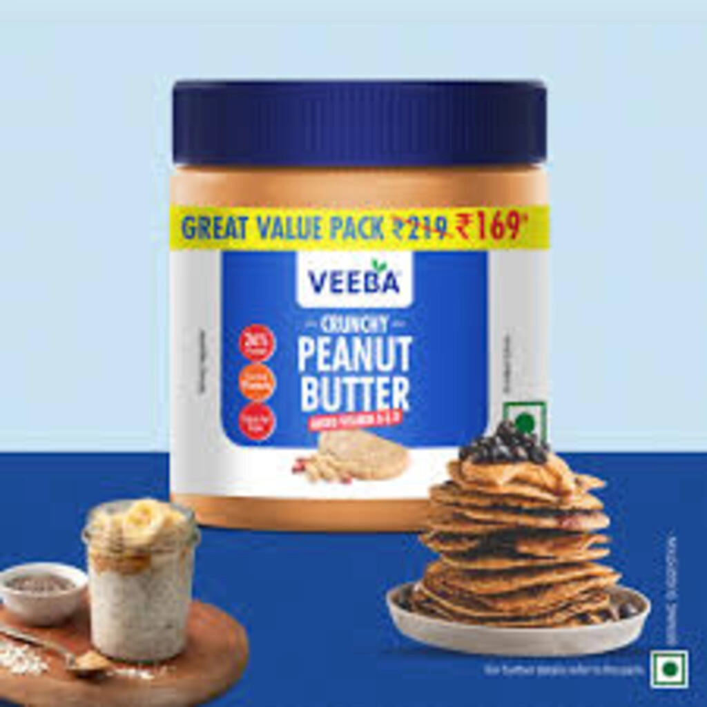 VEEBA CRUNCHY PEANUT BUTTER 320 G