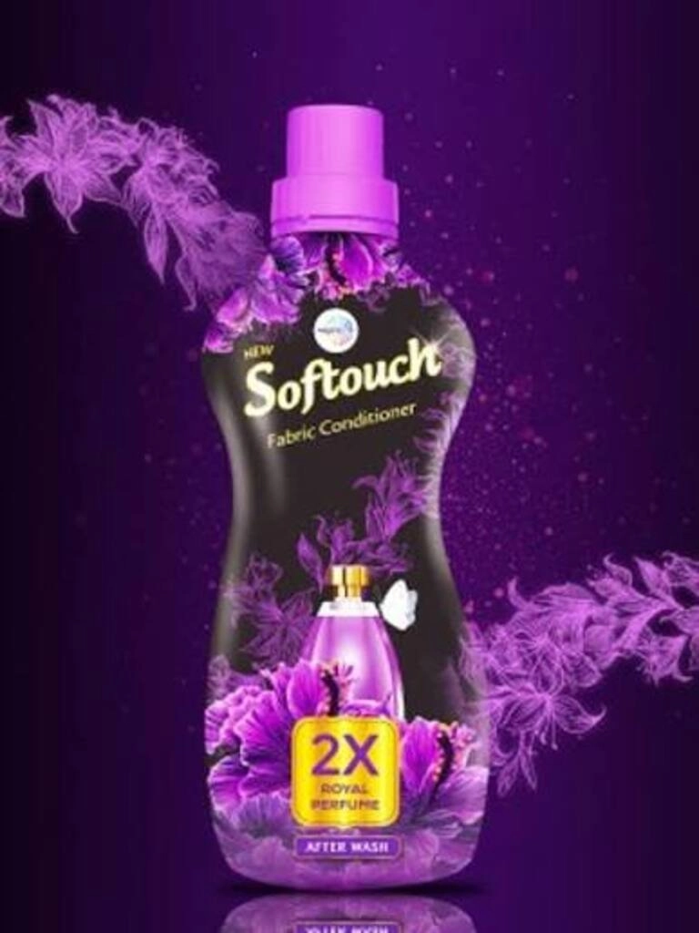 SOFTOUCH FABRIC CONDITIONER 2X ROYAL PERFUME 210 ML 1+1