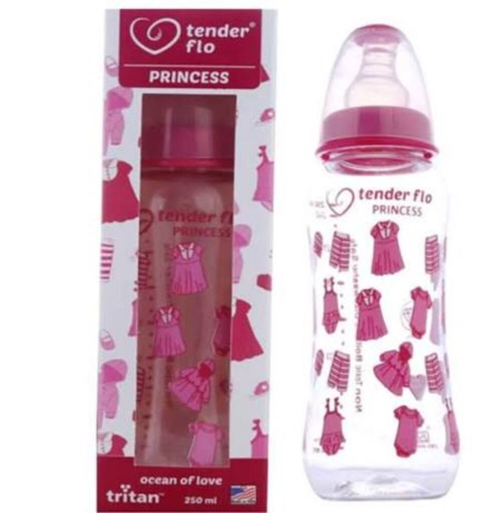 TENDER FLO PRINCESS FEEDER BOTTLE 250 ML