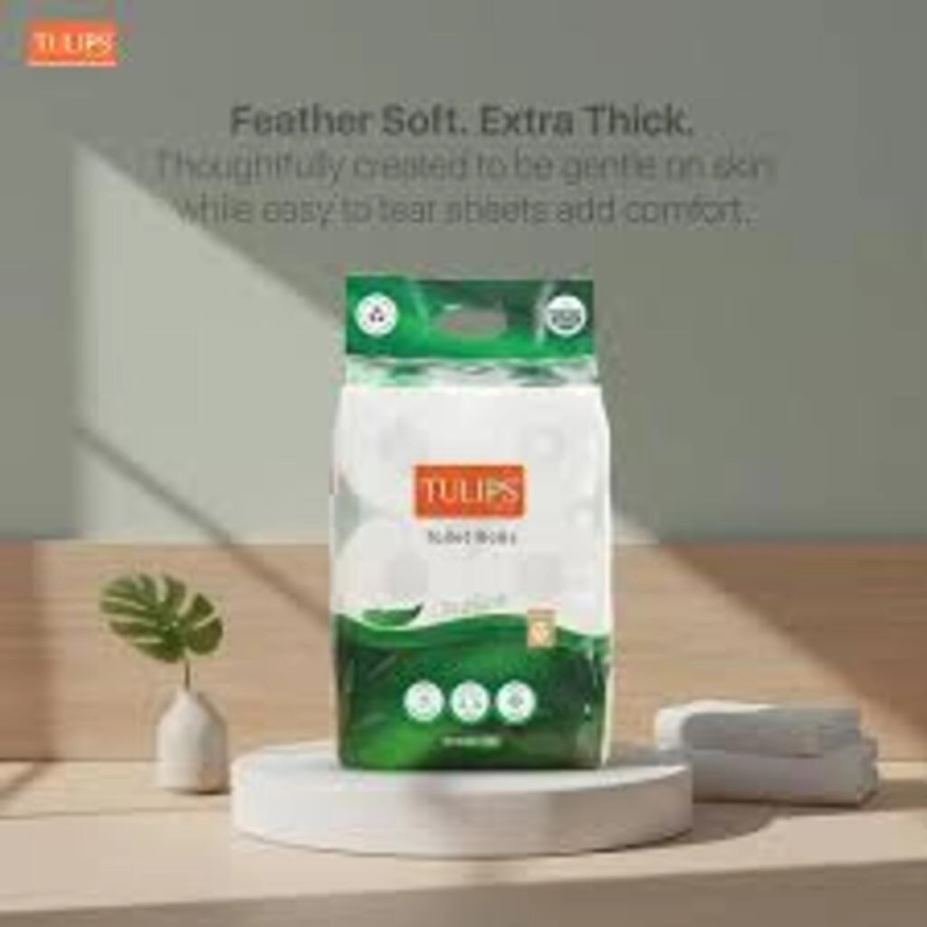 TULIPS TOILET ROLLS ULTRA SOFT 2 PLY