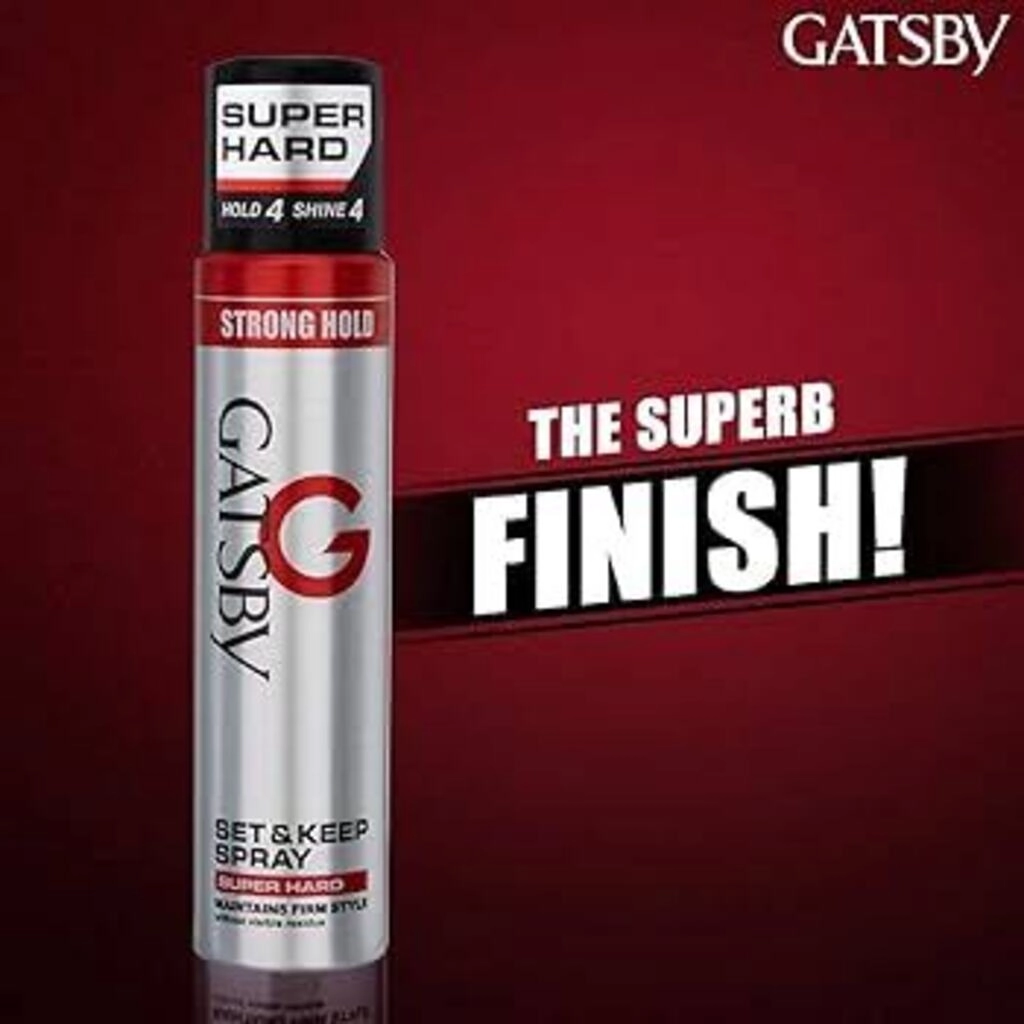 GATSBY SET & KEEP HAIR SPRAY SUPER HARD 250 ML