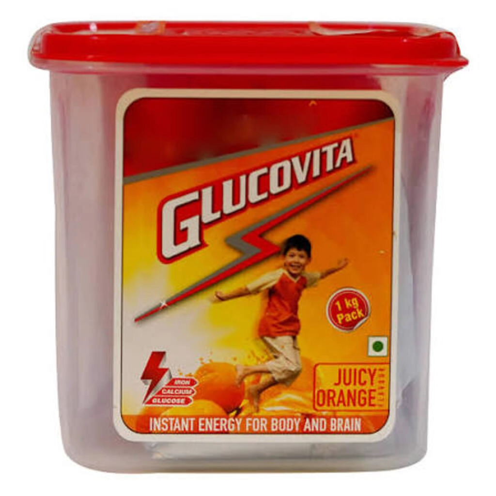 GLUCOVITA JUICY ORANGE JAR PACK 1KG