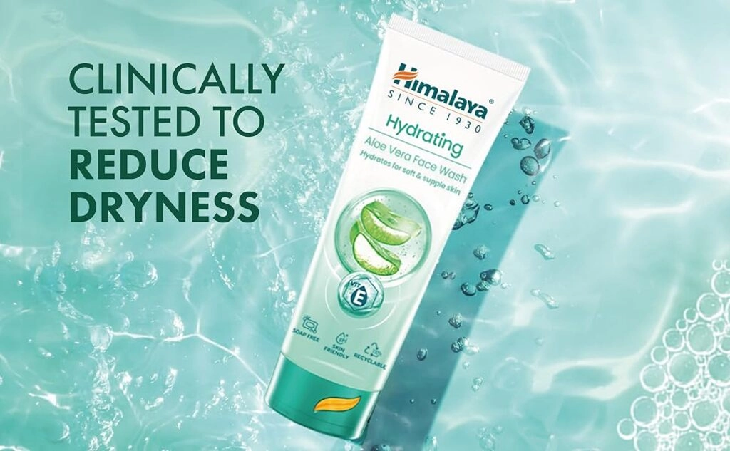 HIMALAYA HYDRATING ALOE VERA FACE WASH 50 ML