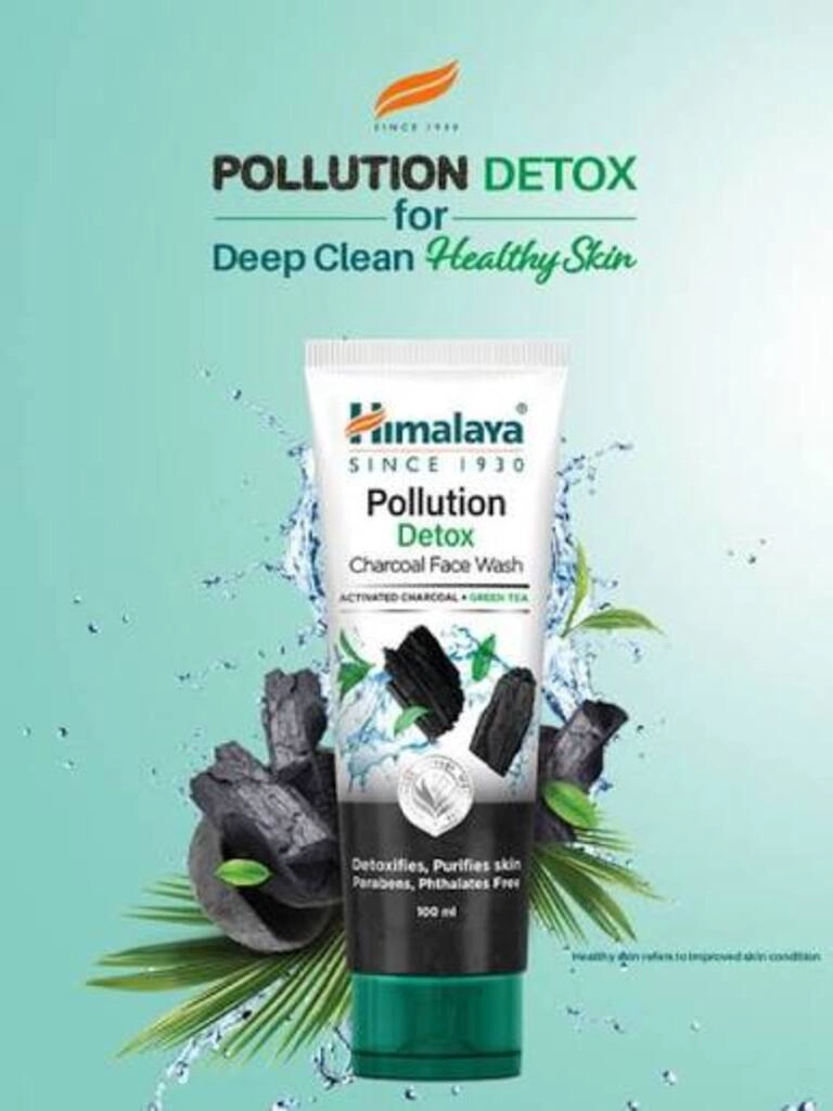 HIMALAYA POLLUTION DETOX CHARCOAL FACE PACK 100 G