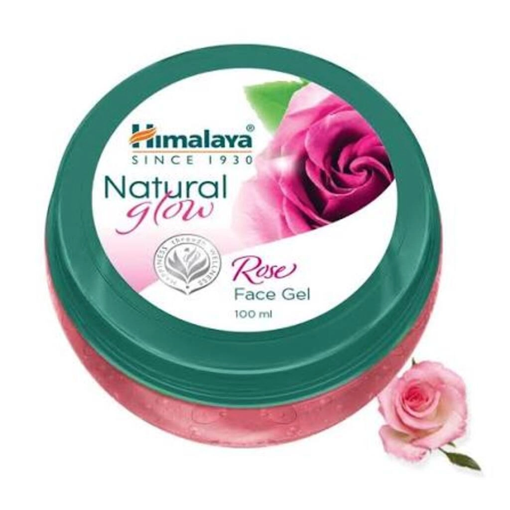 HIMALAYA NATURAL GLOW ROSE FACE GEL 100 ML
