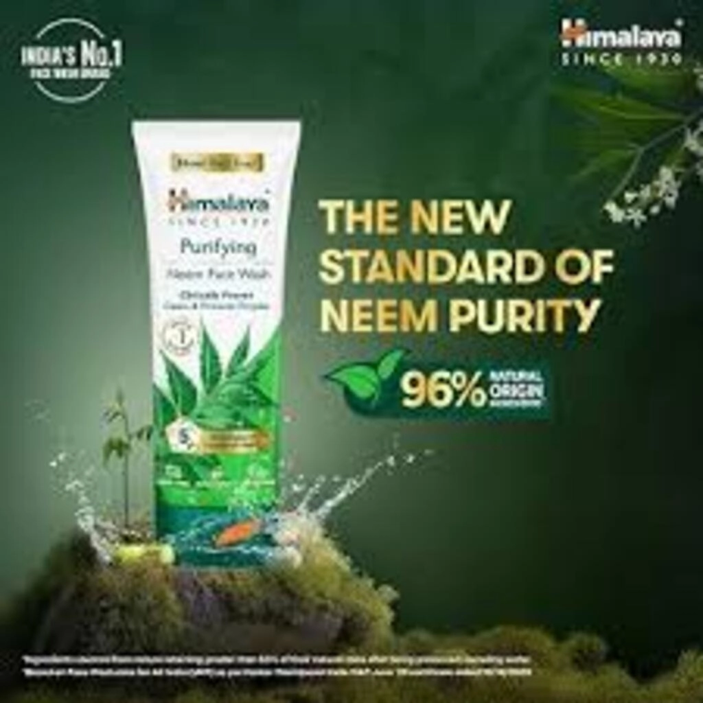 HIMALAYA PURIFYING NEEM FACE WASH CLINICALLY PROVEN 100 ML