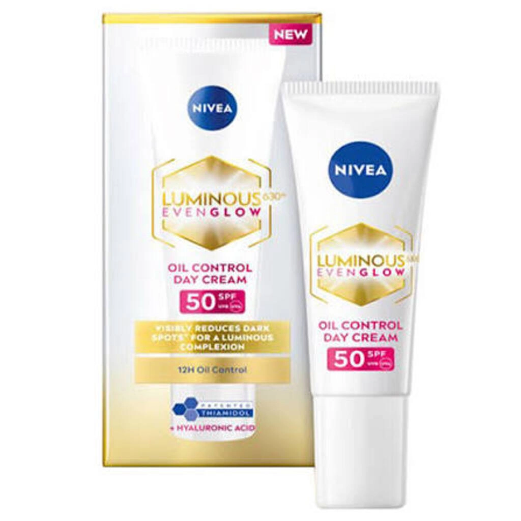 NIVEA LUMINOUS 630 EVENGLOW OIL CONTROL DAY CREAM 10 ML