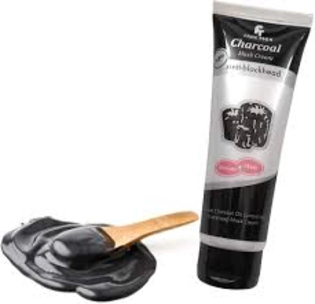 FACE TECH CHARCOAL MUSK CREAM ANTI-BLACKHEAD MASK CREAM 100 G
