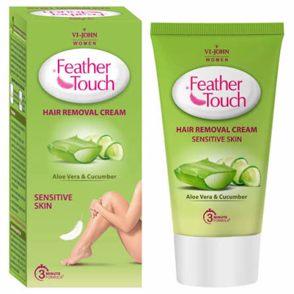 VI-JOHN WOMEN FEATHER TOUCH HAIR REMOVAL CREAM SENSITIVE SKIN 40 G