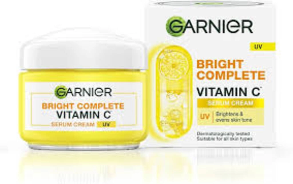 GARNIER BRIGHT COMPLETE VITAMIN C SERUM CREAM 45 G
