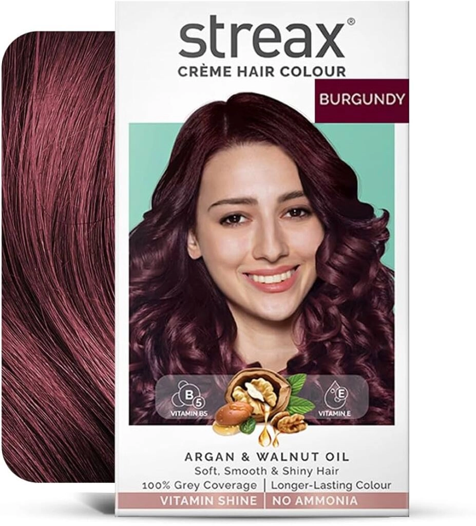 STREAX CREAM HAIR COLOUR BURGUNDY 3.16 25 G
