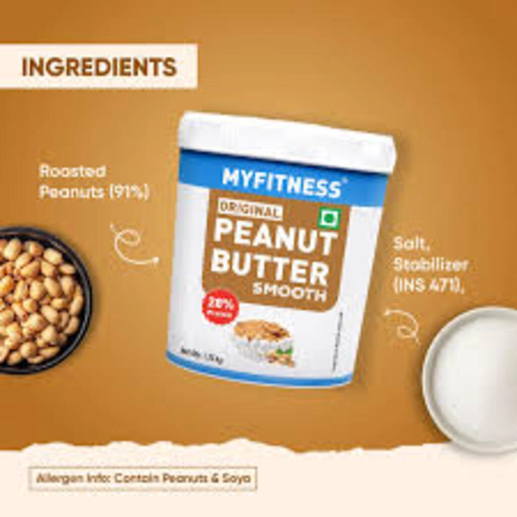 MYFITNESS ORIGINAL PEANUT BUTTER CRUNCHY 900 G