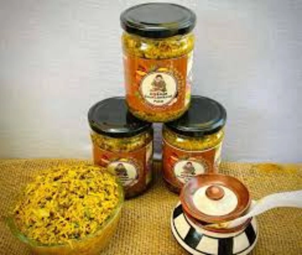 EATMIN CHILLI, GINGER, GRALIC PICKLE 500 G