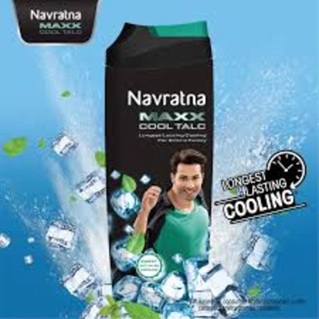 NAVRATNA MAXX COOL TALC 50 G
