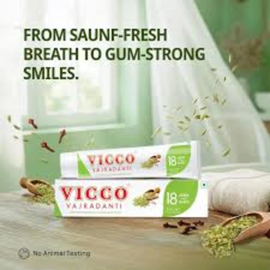VICCO VAJRADANTI PASTE SAUNF FLAVOUR 80 G