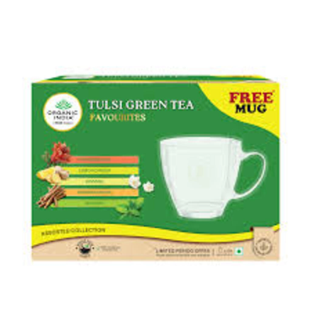 ORGANIC INDIA TULSI GREEN TEA ASSORTED COLLECTION