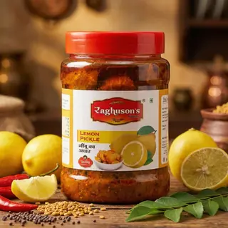 RAGHUSON'S LEMON PICKLE 450 G