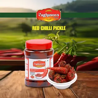 RAGHUSON'S RED CHILLI PICKLE 500 G