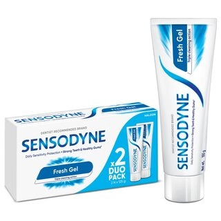 SENSODYNE FRESH GEL TOOTH PASTE 150G*2