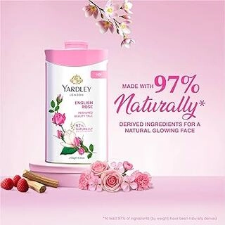 YARDLEY LONDON ENGLISH ROSE TALC 50G