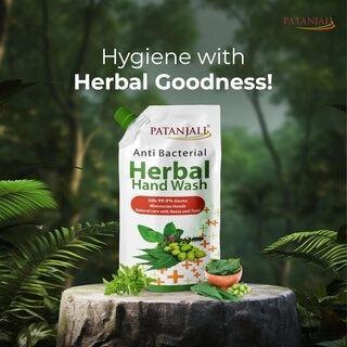 PATANJALI ANTI BACTERIAL HERBAL HAND WASH 675 ML