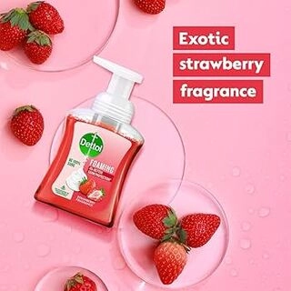 DETTOL FOAMING HAND WASH STRAWBERRY FRAGRANCE 250 ML
